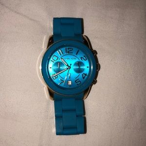 Blue Michael Kors watch